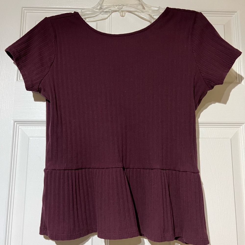 Loft peplum top